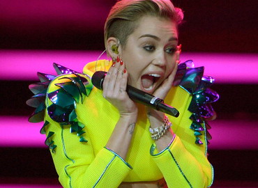 Miley Cyrus znowu szokuje!!!