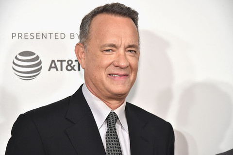 Tom Hanks odebrał malucha!