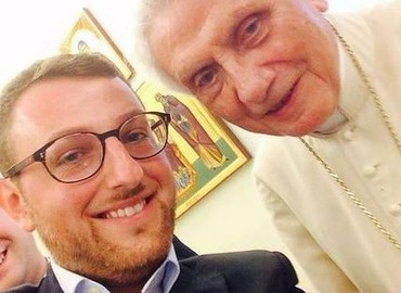 Pierwsze "selfie" Benedykta XVI