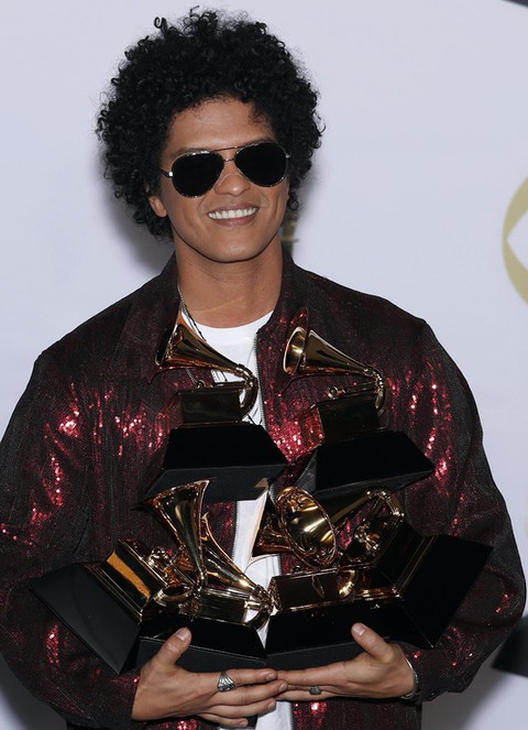 Bruno Mars gwiazdą Grammy 2018