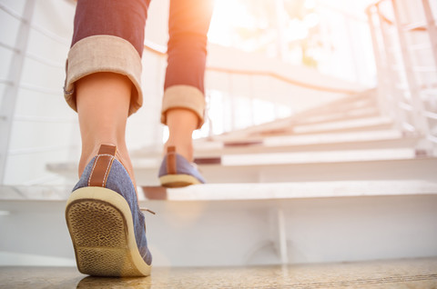 Chodzenie po schodach pomaga zachować zdrowie?