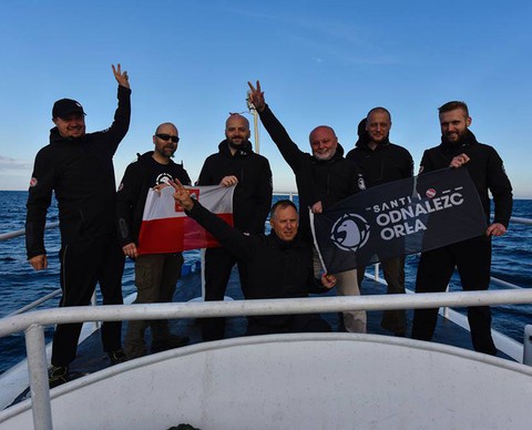 Rodziny brytyjskich marynarzy dziękują polskim poszukiwaczom ORP 
