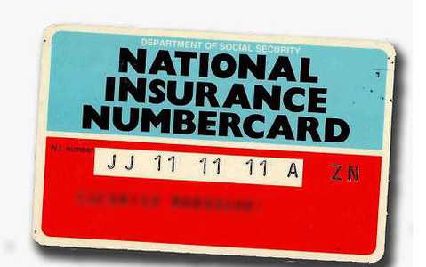 National Insurance Number - Numer Ubezpieczenia Społecznego
