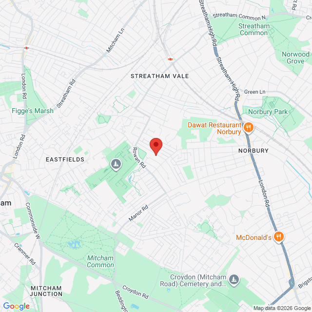 Streatham  Common, Londyn Pd.-Zach., SW165QF