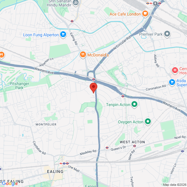 Hanger Lane, West London, W5 1AS