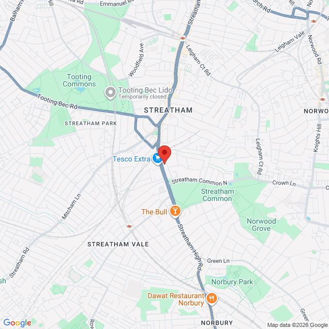 Streatham, Londyn Pn., SW16 6ER