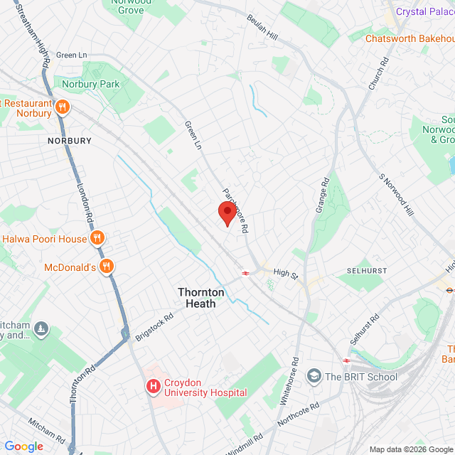 Norbury-Thornton Heath, Londyn Pd.-Zach., CR7