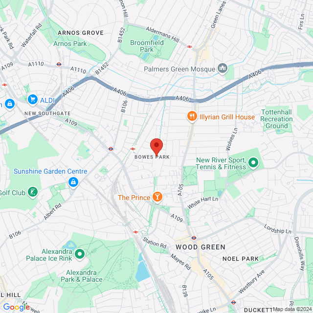 North London, Londyn Pn., N135RY