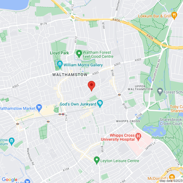 Walhamstow, East London, E17 5JR