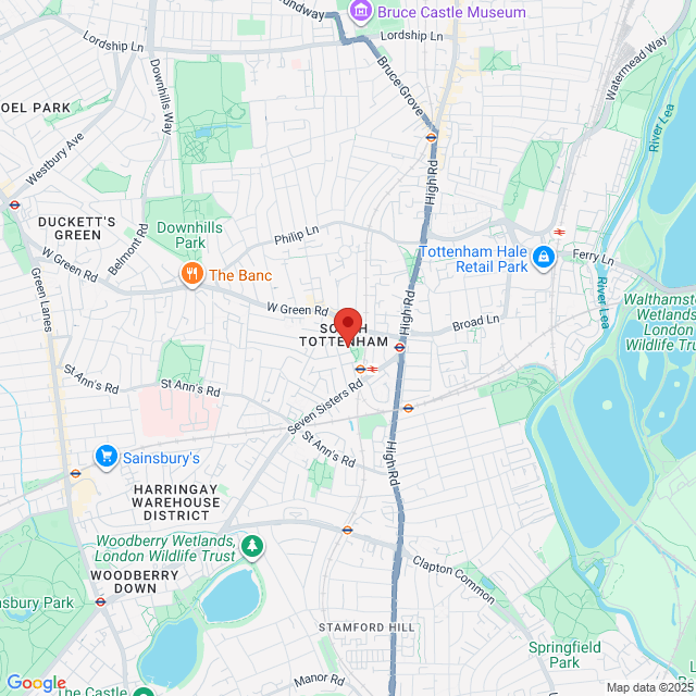 Okolice Seven Sisters, St Anns, Londyn Pn., N15