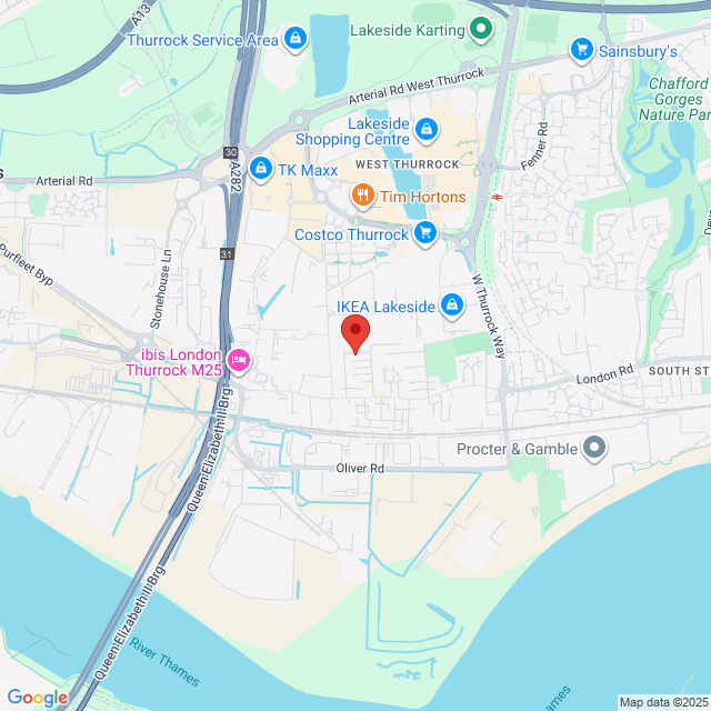 West Thurrock/Grays, Eastern Region, Essex, RM20 3JP