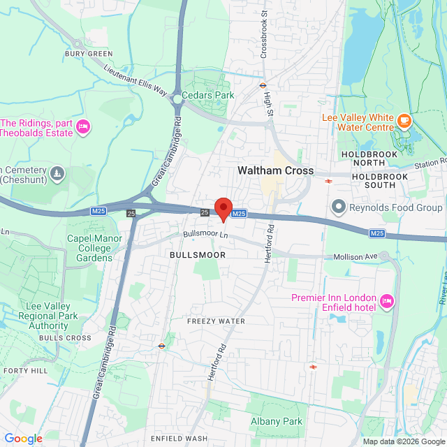 Waltham Cross, Londyn Pn., EN8 8RD