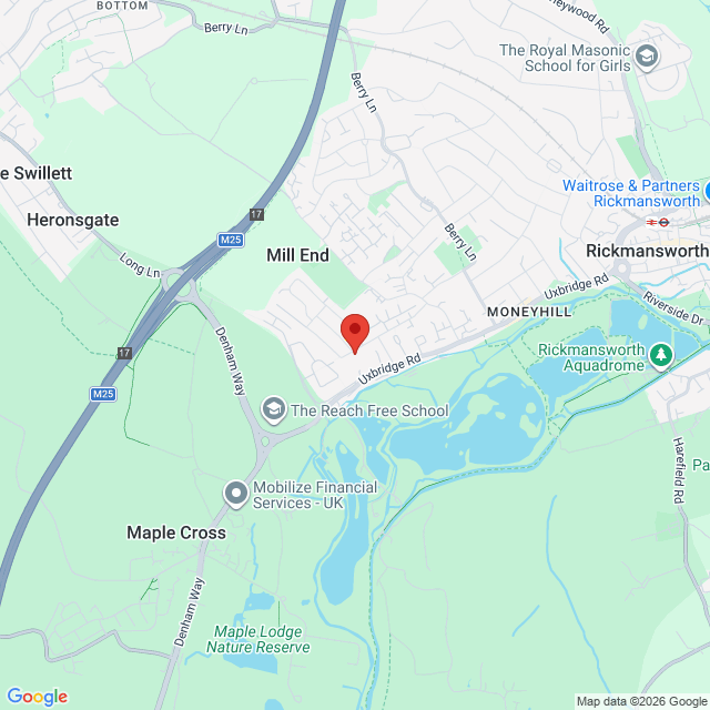 Rickmansworth, Eastern Region, Hertfordshire, WD3 8QD