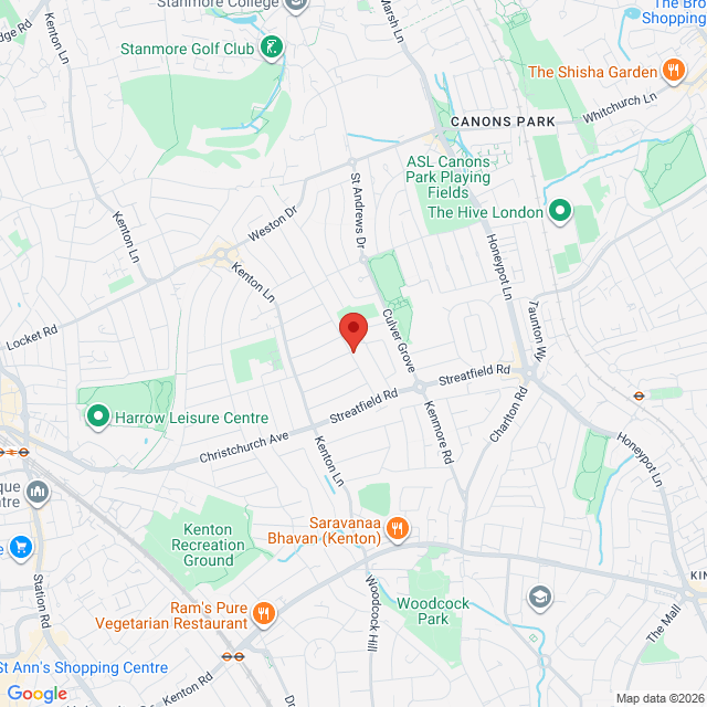Stanmore, North West London, HA7 2JX