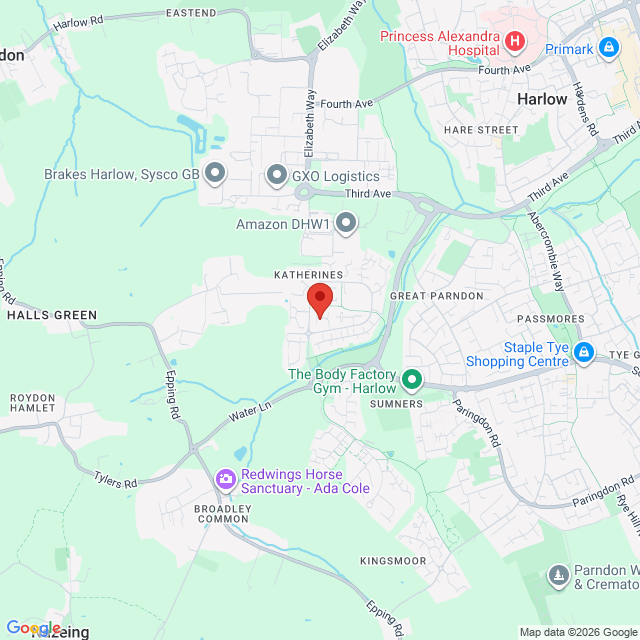 Harlow, South East England, West Sussex, CM19 5NG