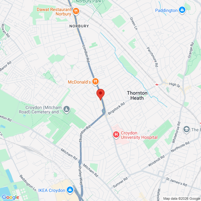 Thornton Heath, Londyn Pd.-Wsch., CR7 6JD