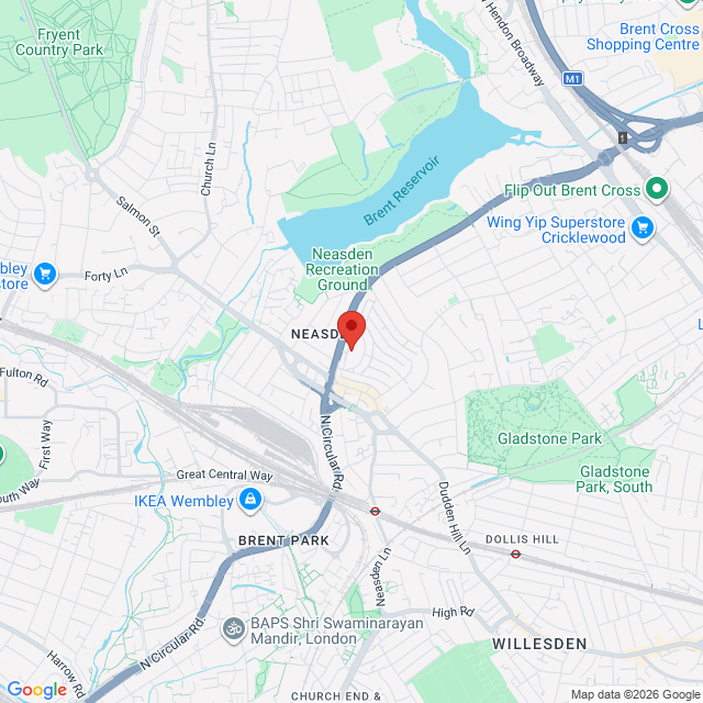Neasden, Londyn Pn.-Zach., NW27QN