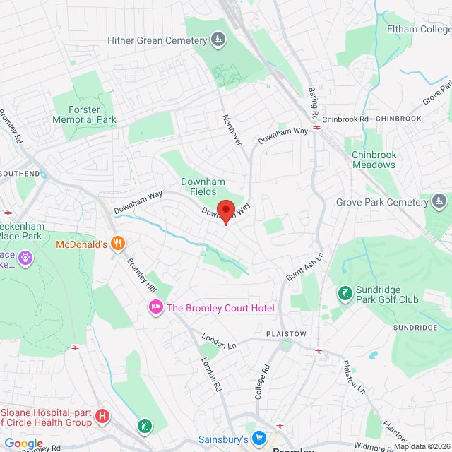 Downham- Bromley - Lewisham, Londyn Pd.-Wsch., BR14QW