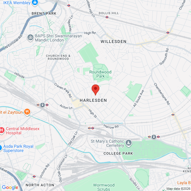 Harlesden, North West London, NW10 4HP