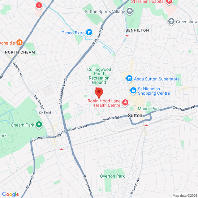 West Sutton, North London, SM1 2TQ