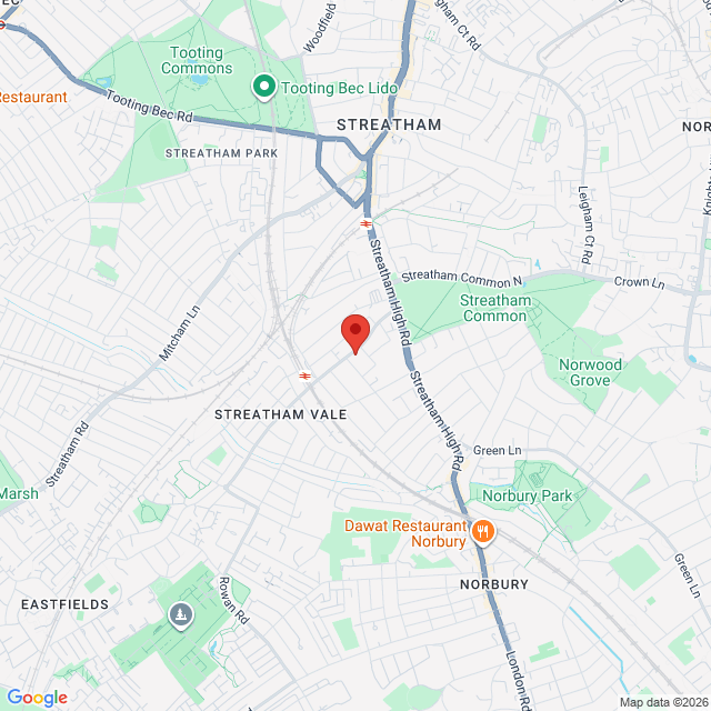 Streatham Common Tooting Bec Victoria, Londyn, SW16 5RP