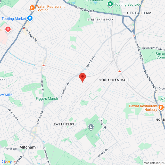 Mitcham Dwójka Tooting Broadway Bec Northern, Londyn Pd.-Zach., CR4 2EN