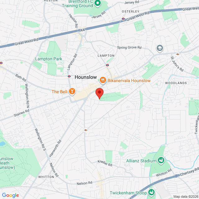 Hounslow, Feltham, Twickenham, Londyn Zach., TW3