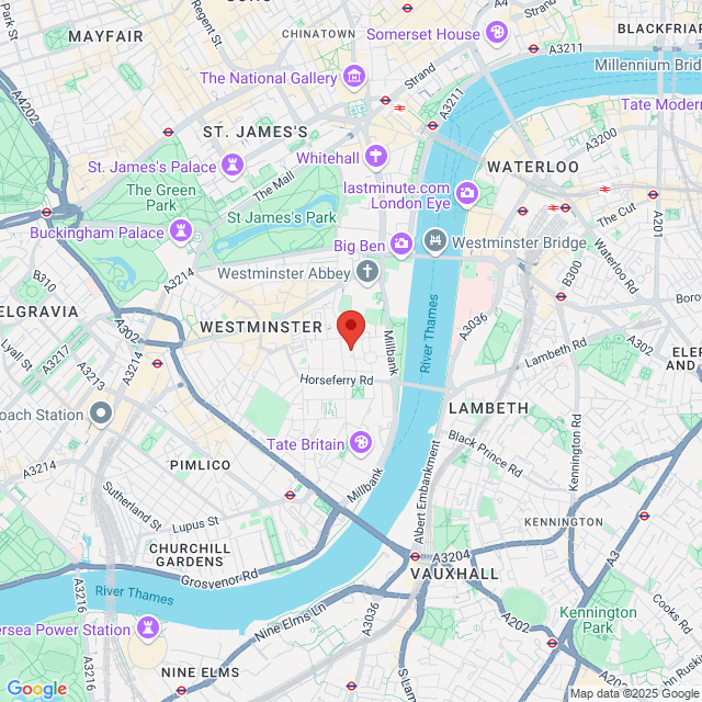 London, Londyn, SW1P 3RA