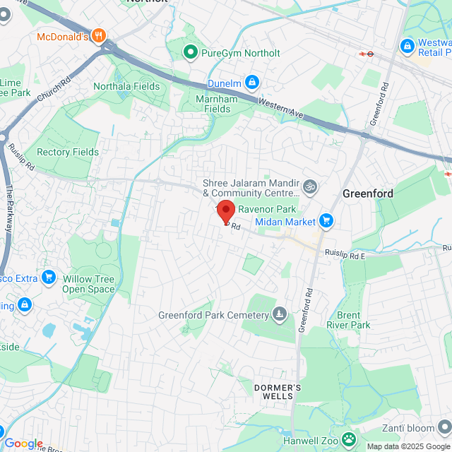 Greenford, Londyn Zach., UB69QQ