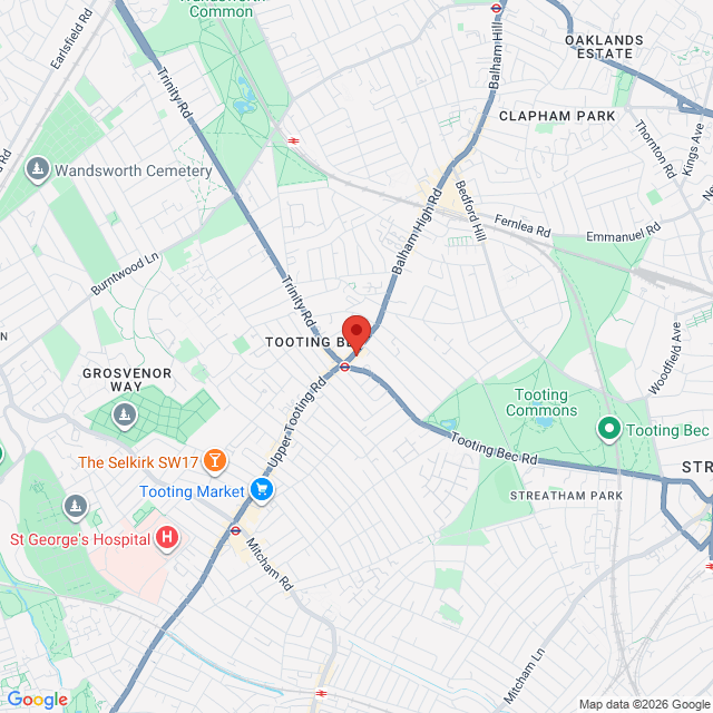 Tooting Bec, Londyn Pd.-Zach., SW17 7BA