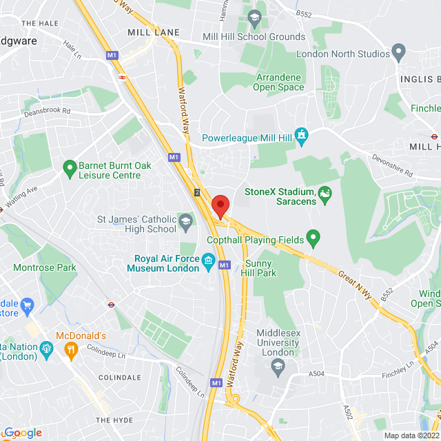 Hendon, Londyn Pn., NW72QP