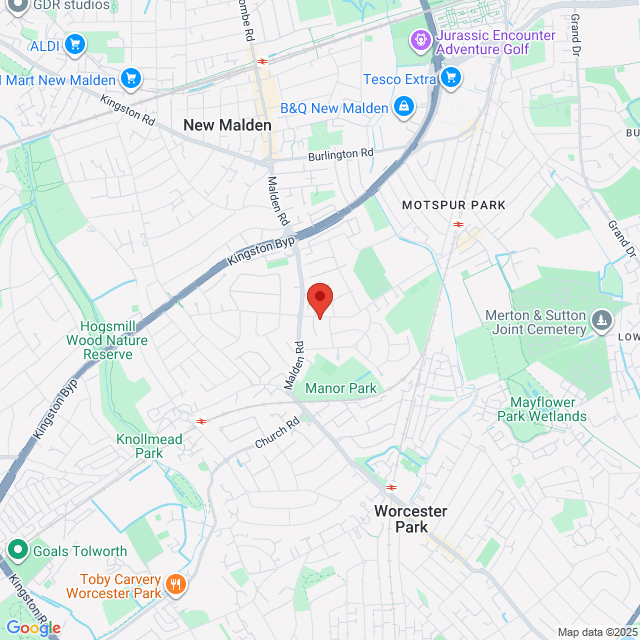 New Malden, Londyn Pd.-Zach., KT3 6PN