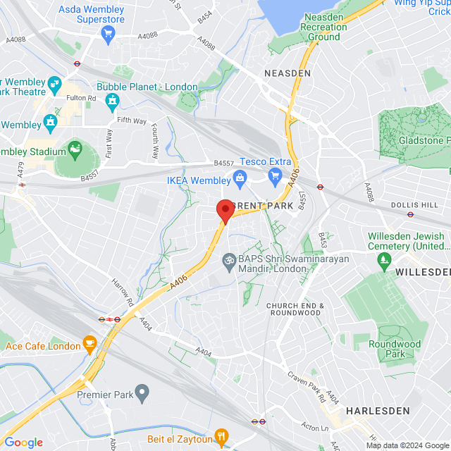 London, Londyn, NW10 0JU