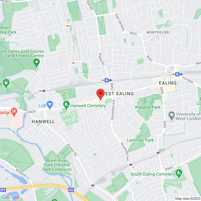 West Ealing Londyn, East London, W13 9DA