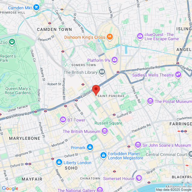 London, Londyn, WC1H0JW