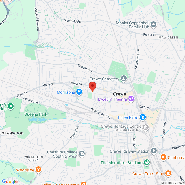 Crewe, North West England, Cheshire, CW1 3AQ