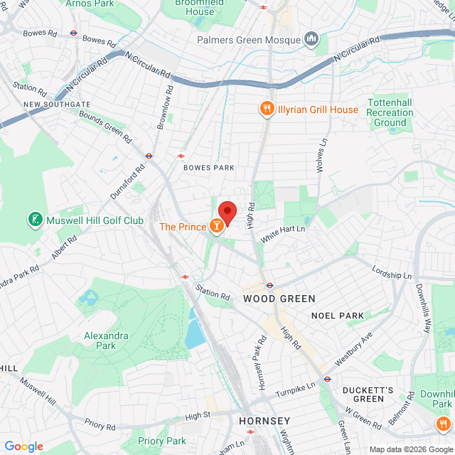 Londyn Pn., N22 3AB