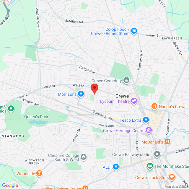 Crewe, North West England, Cheshire, CW1 3AQ