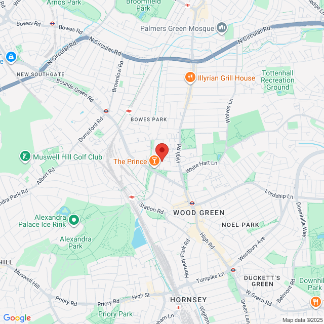 Eastern Region, Essex, N22