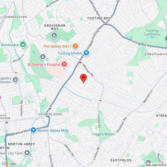 Londyn Pd.-Zach., SW17 9Ah