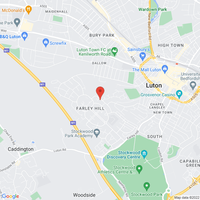 Luton, Eastern Region, Bedfordshire, LU15JD