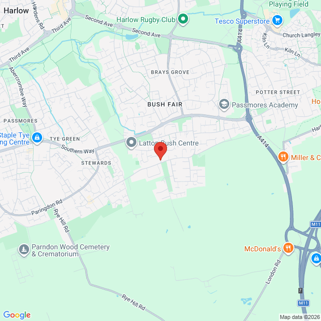 Eastern Region, Essex, CM18